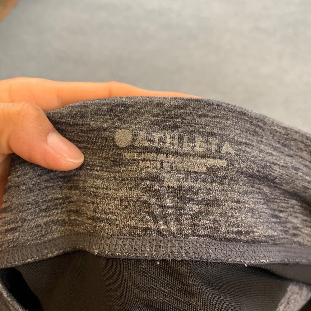 Athleta Joggers Womens 14 Graphite Metro Street Pull On Drawstring Ankle Zip - Picture 8 of 13